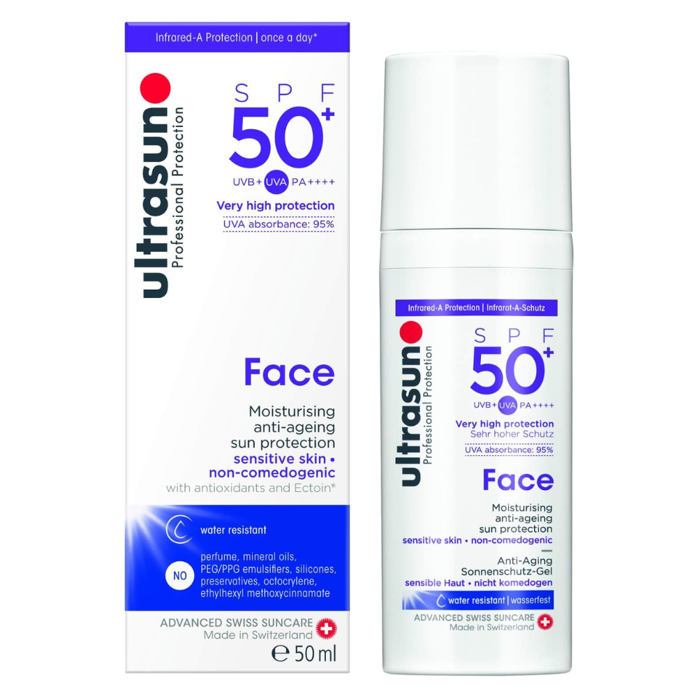 1000 (39) Ultrasun Face Anti-Ageing SPF50+ (50ml) - Image 1