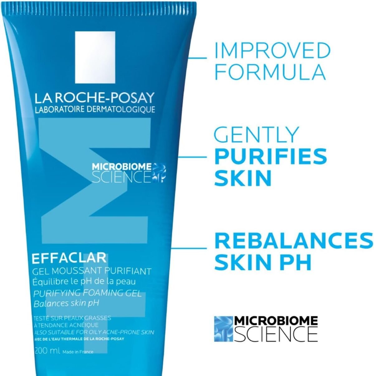 La Roche-Posay Effaclar Purifying Foaming Gel (200ml) - Image 2