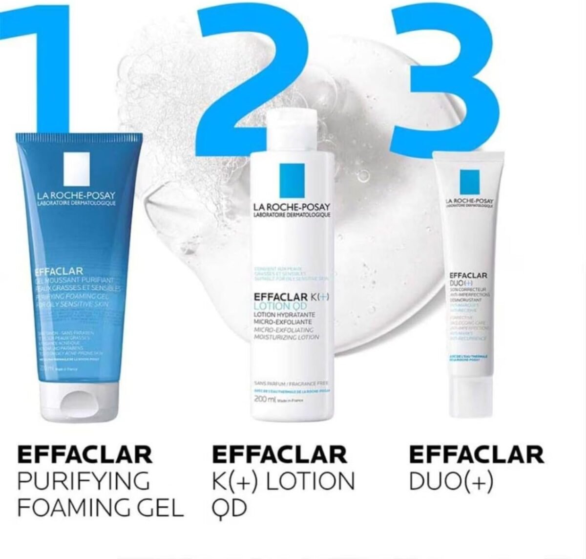 La Roche-Posay Effaclar Purifying Foaming Gel (200ml) - Image 3