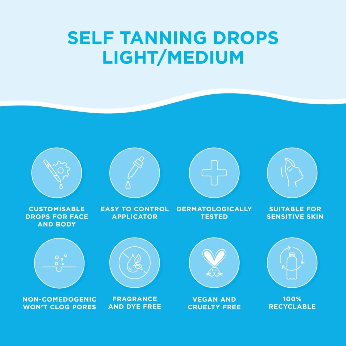 Bondi Sands Self Tanning Drops Dark (30ml) - Image 2