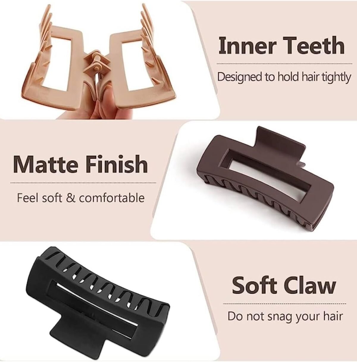 Claw Clips Set (4 pieces) - Image 6