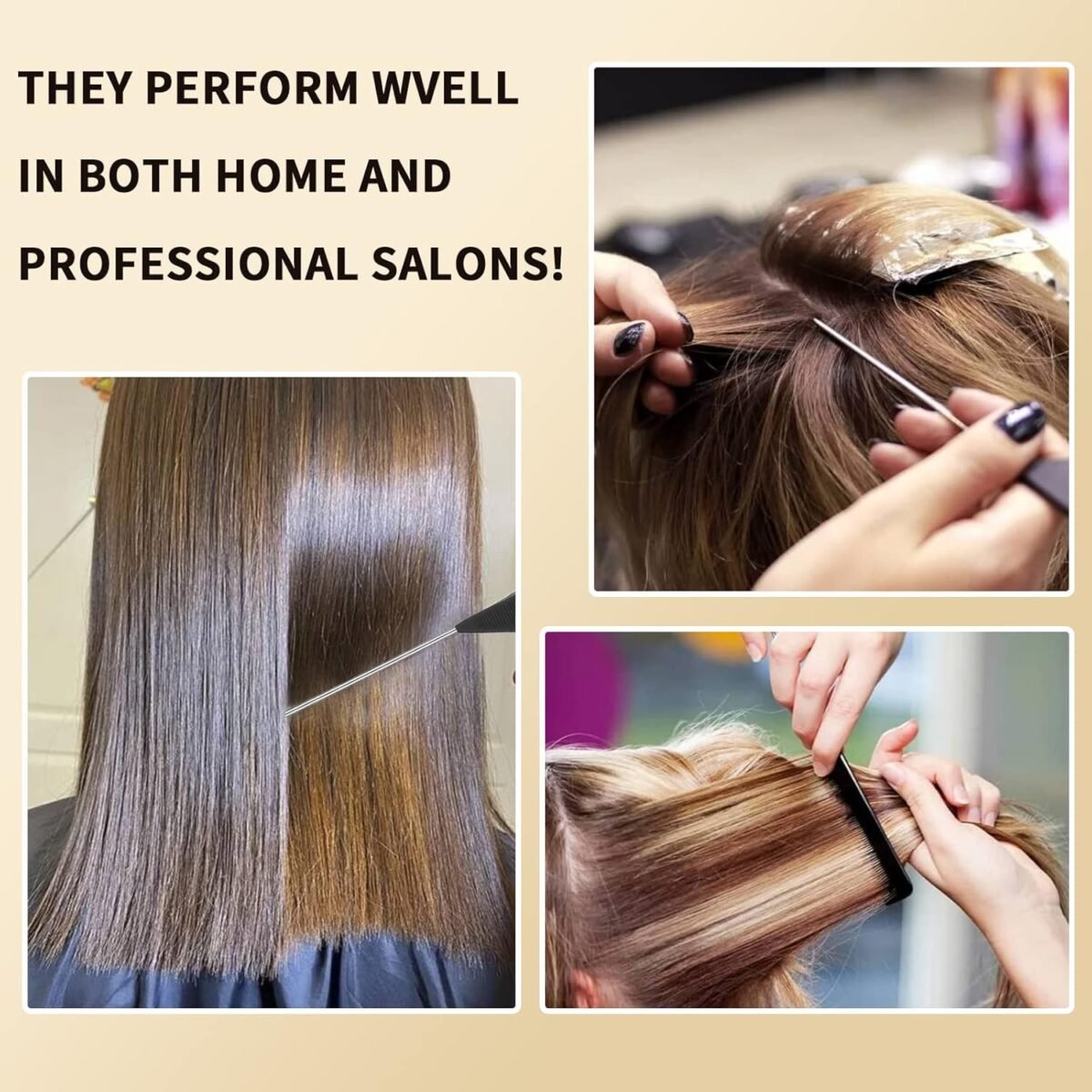 Professional Tail Comb Set (3 pieces) - Image 2