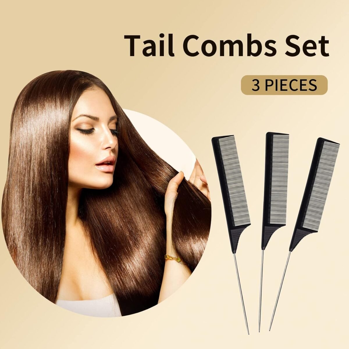 Professional Tail Comb Set (3 pieces) - Image 6