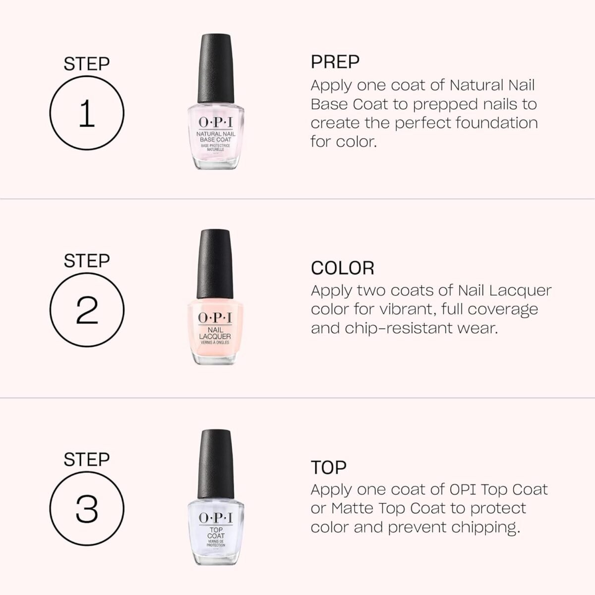 OPI Natural Nail Base Coat (15ml) - Image 3