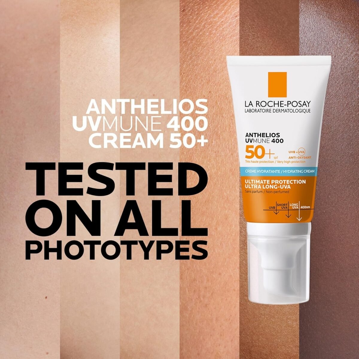 La Roche-Posay Anthelios UVMune 400 Invisible Fluid SPF50+ (50ml) - Image 4