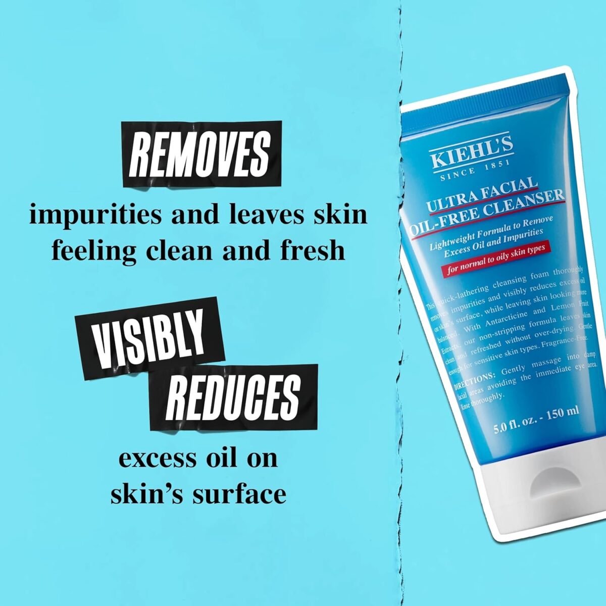 Kiehl's Ultra Facial Oil Free Cleanser (150ml) - Image 4