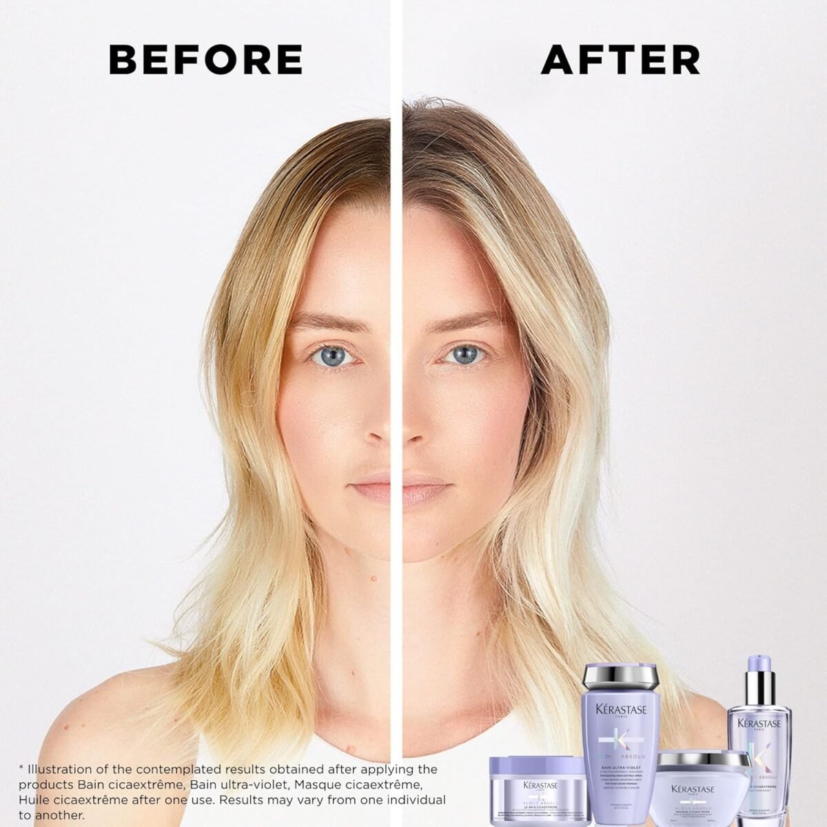 Kérastase Blond Absolu Bain Ultra-Violet Shampoo (250ml) - Image 4